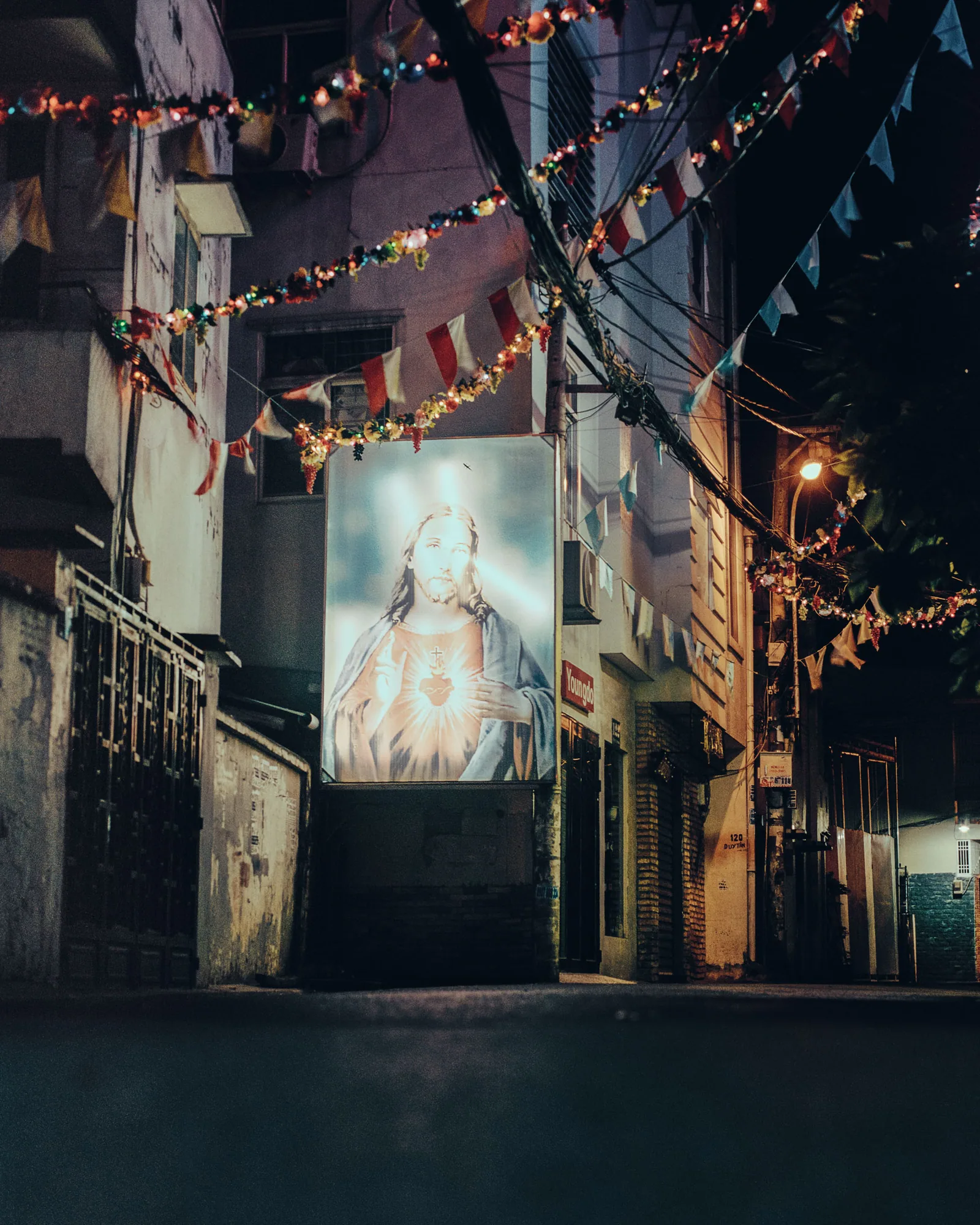 Saigon Alley Little Church Night